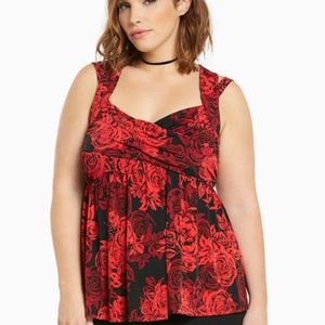 Torrid Rose Tank Top